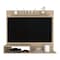 Tuhome Beijing Floating Entertainment Center, Superior Shelf, 2 Shelves, Space For TV's up 55in. Light Pine PLR7889 - alternate 6